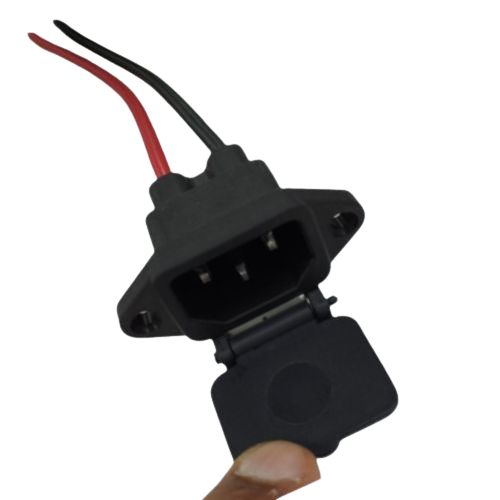Wholesale IEC MALE CONNECTER -SPRING CAP 14 AWG (064) - Low Speed Scooty & EV Parts UP East
