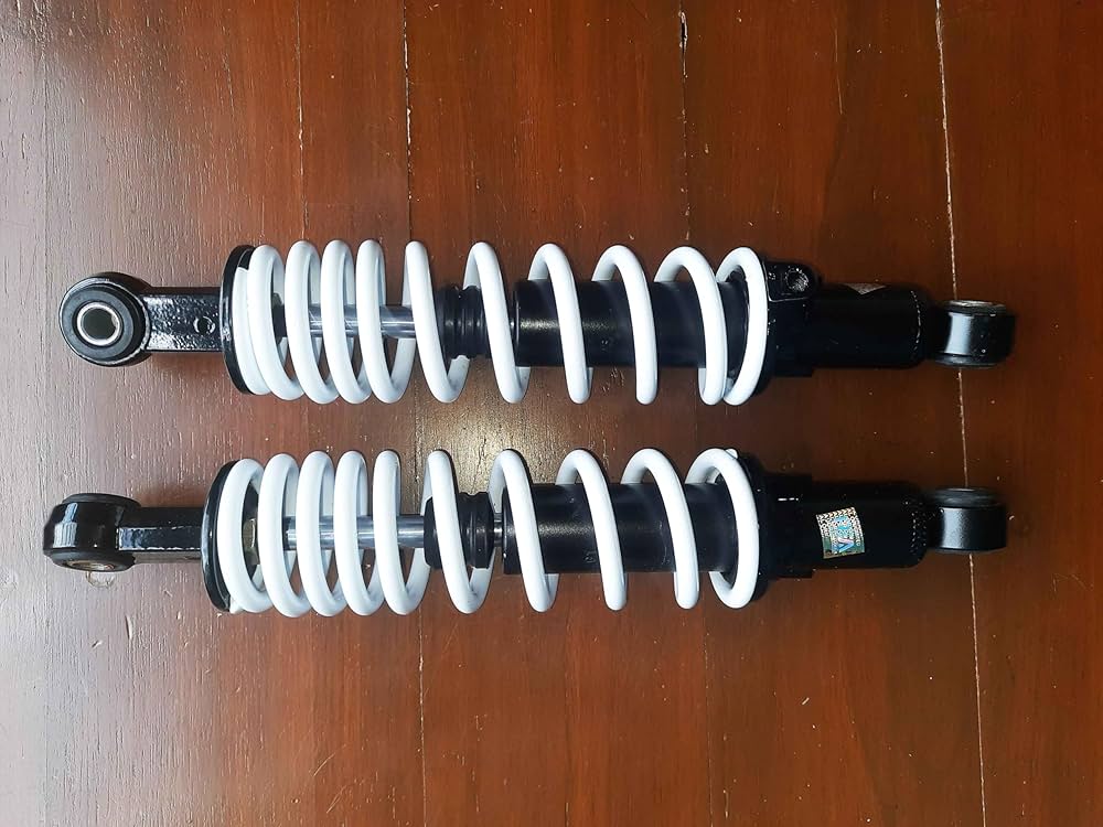 Wholesale SUSPENSION 12 INCH ADJUSTABLE WHITE INDIAN (163) - Low Speed Scooty & EV Parts UP East