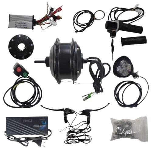 Wholesale ECYCLE KIT [24V 250W] (245) - Low Speed Scooty & EV Parts UP East