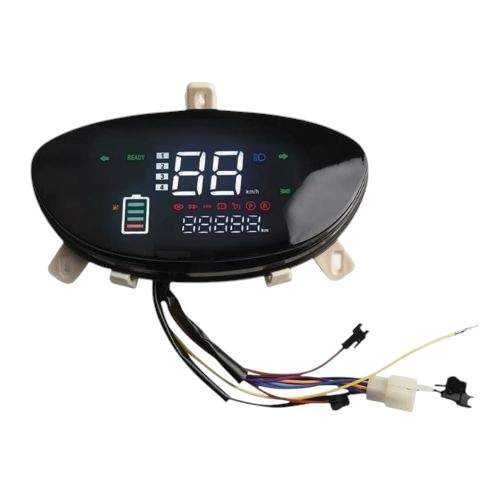 Wholesale SPEEDOMETER LED OVAL AMPR  (325) - Low Speed Scooty & EV Parts UP East