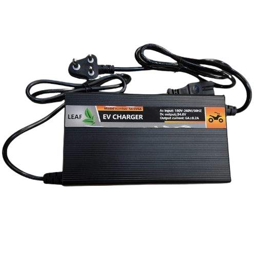 Wholesale AL 54.6V 8A Lithium EV Charger for NMC Battery (004) - Low Speed Scooty & EV Parts UP East